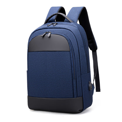 Waterproof Oxford Cloth Large-Capacity Laptop Backpack