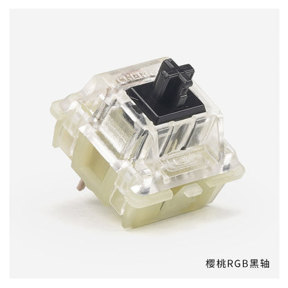 Original Cherry MX Mechanical Keyboard Switch Silver Red Black Blue Brown Silent Pink Shaft Switch 3-pin Cherry Clear RGB Switch