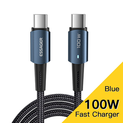 Premium Essager USB C To USB C Fast Charger Cable