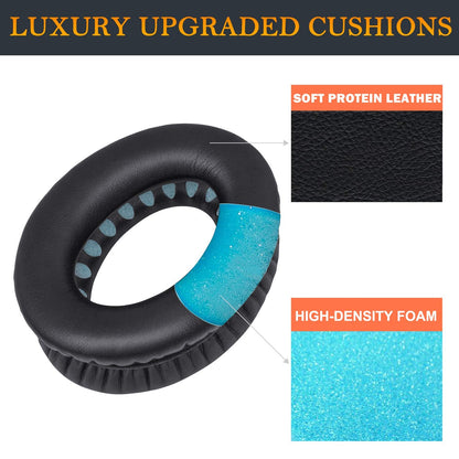 Replacement Ear Pads Cushion for Bose QC35 QuietComfort Quiet Comfort QC2 QC15 QC25 SoundLink SoundTrue AE2 AE2I AE2W Headphones