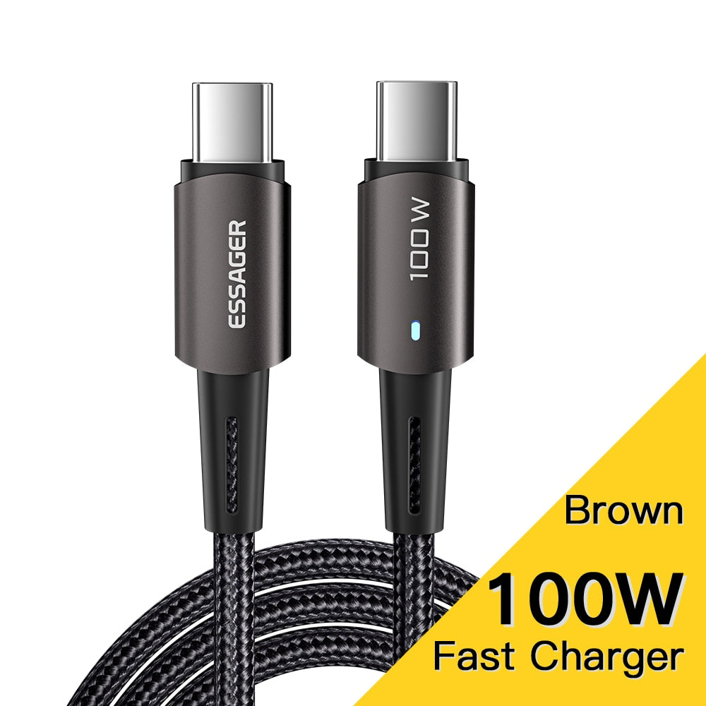 Premium Essager USB C To USB C Fast Charger Cable