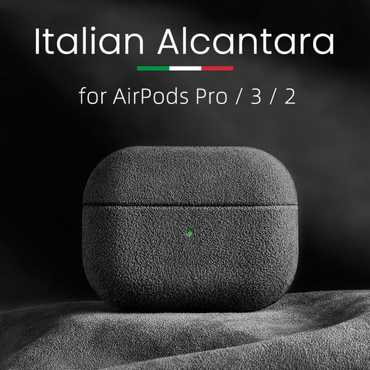 ALCANTARA Case for AirPods Pro Luxury Artificial Leather Cases for AirPods 3|2|1