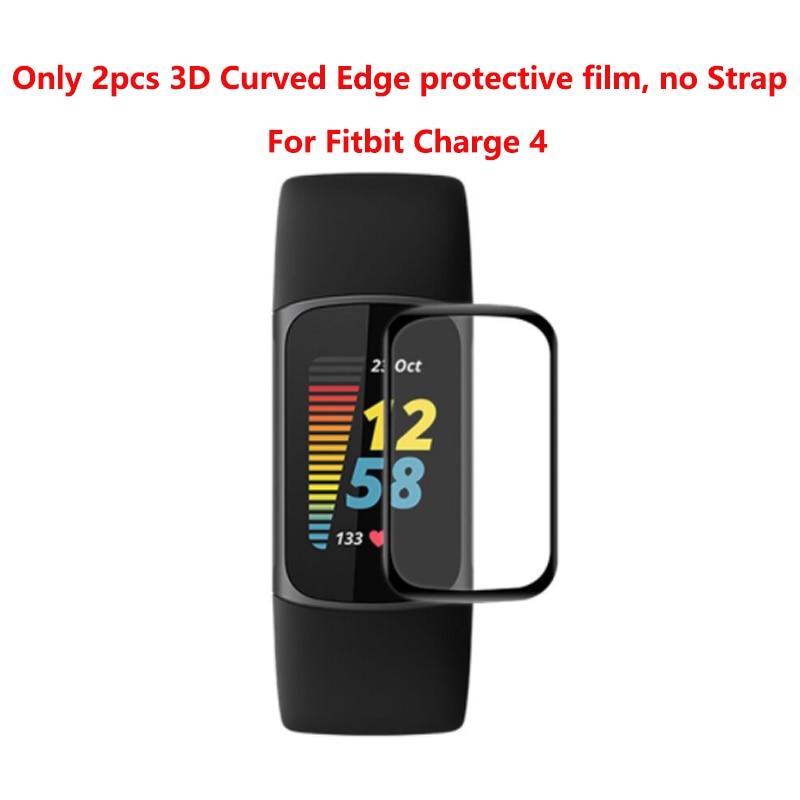 Premium Watch Strap For Fitbit Charge 4 Bracelet Sport Watch Bands Silicone Wristband For Fitbit Charge 3/3 SE Accessories