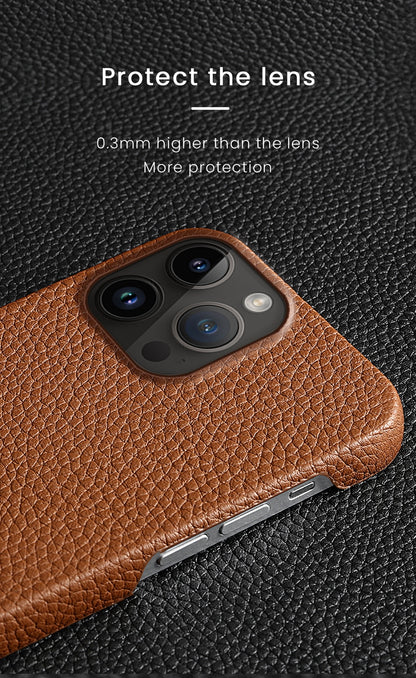 Premium Leather Phone Case for iPhone 14 13 12 Pro Max