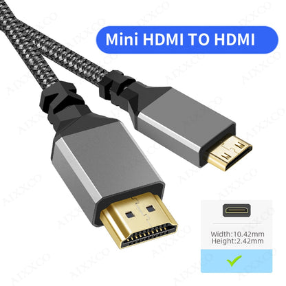 Premium Micro|Mini 4k HDMI Adapter Cable Various Lengths