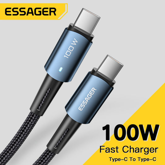 Premium Essager USB C To USB C Fast Charger Cable