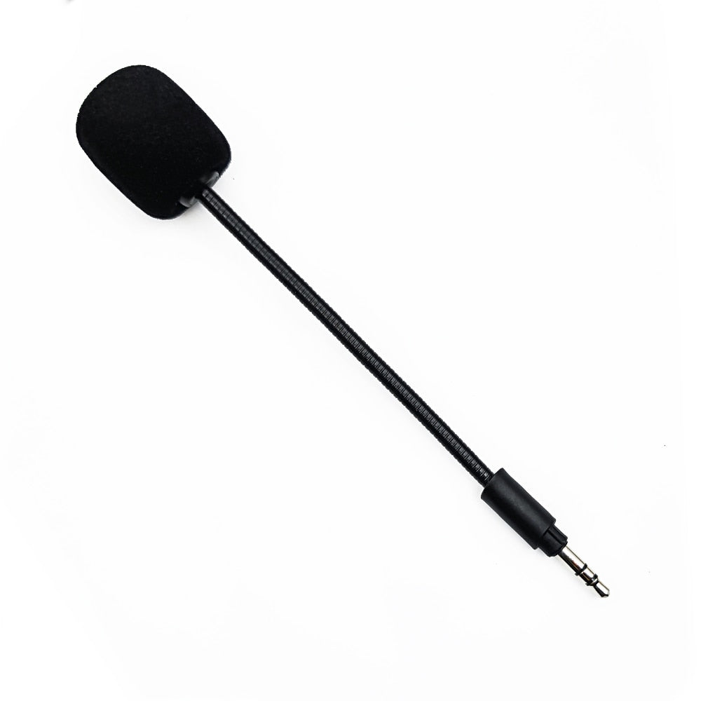 Gold-Plated OFC Replacement Game Mic Microphone Boom Foam for Logitech G433 G233 GPro GPROX G 433 233 Pro X Gaming Headsets