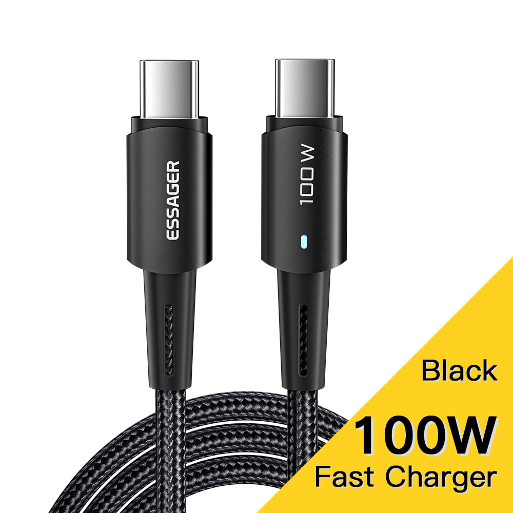 Premium Essager USB C To USB C Fast Charger Cable