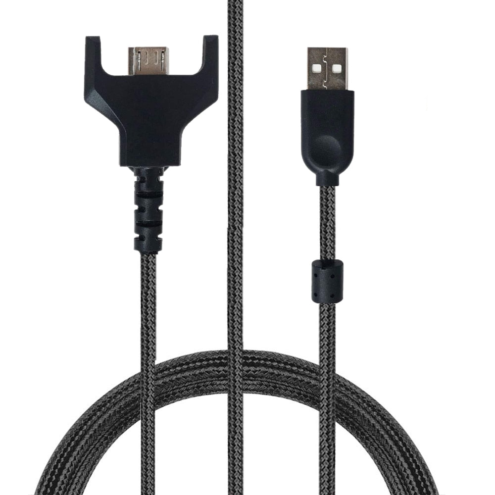 Replacement Braided USB Charging Data Cable Cord for Logitech G403 G703 G900 G903 Lightspeed G Pro X Superlight Wireless Mouse